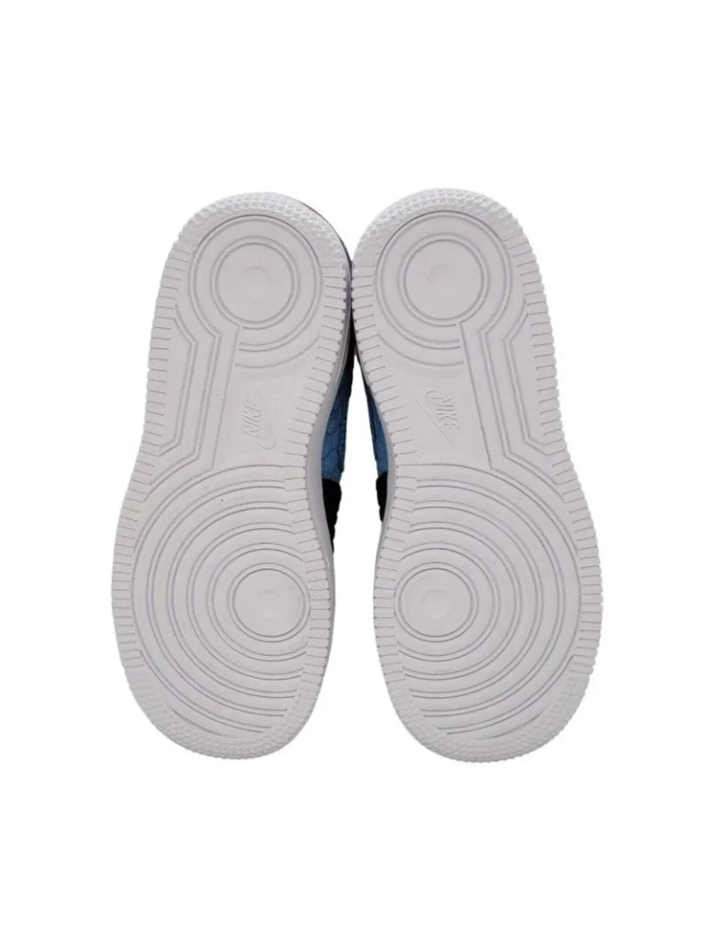 ⭐Rare Nike Air Force 1 Lv8 Unisex Kids Shoes Sz 2Y DZ5304-001 Blue White Sneaker